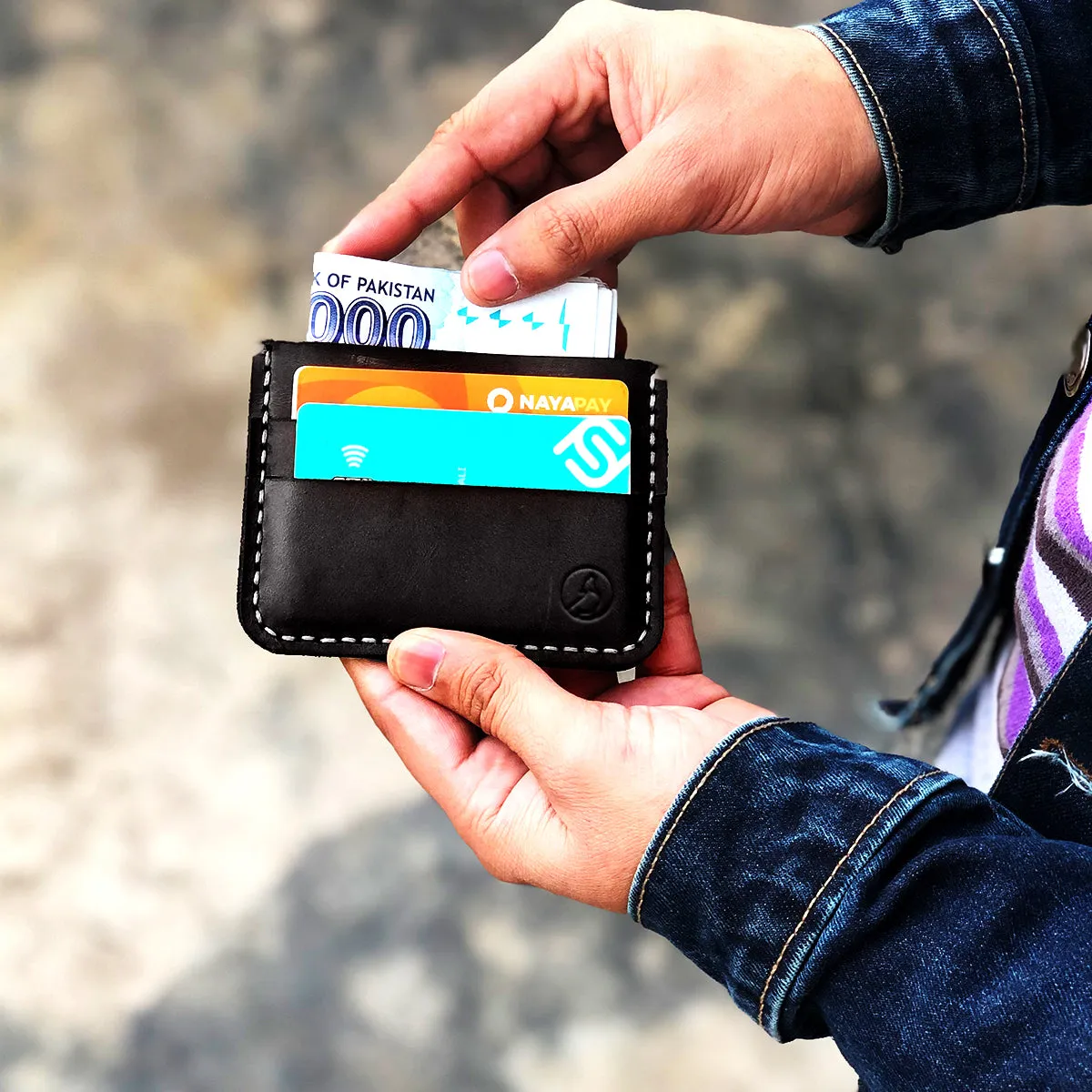 Wolf - The Artisan A Leather Cardholder Wallet