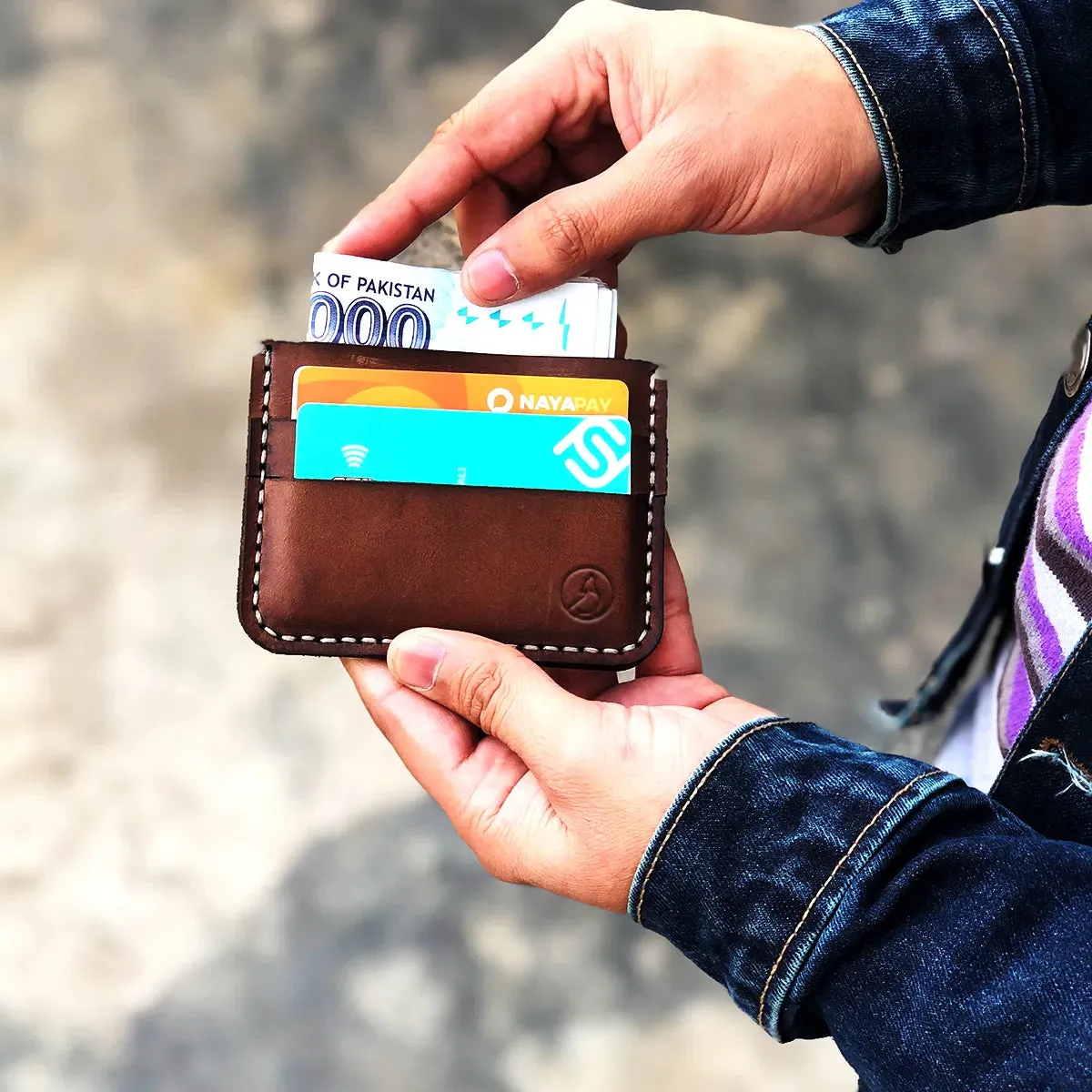 Wolf - The Artisan A Leather Cardholder Wallet