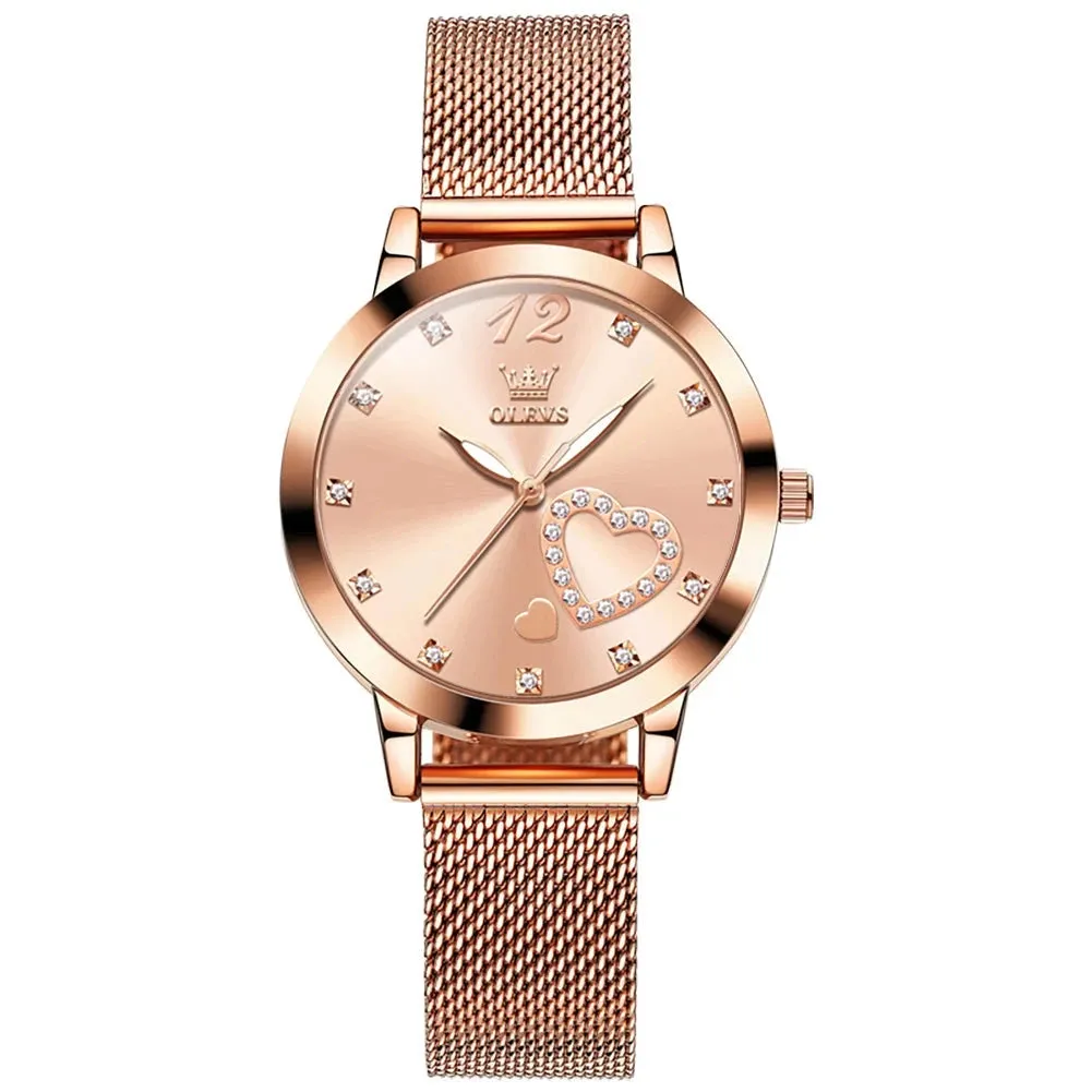 Women's Elegant Steel Quartz Watch