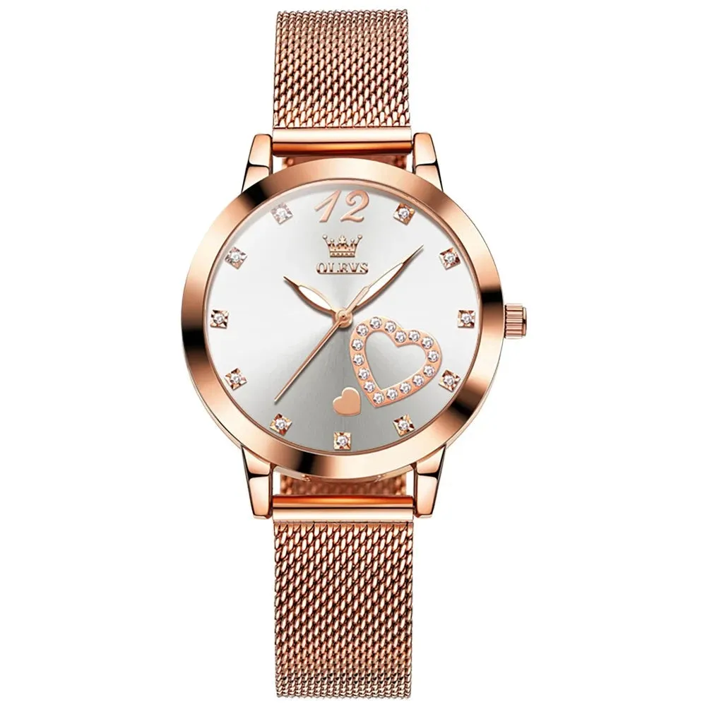 Women's Elegant Steel Quartz Watch