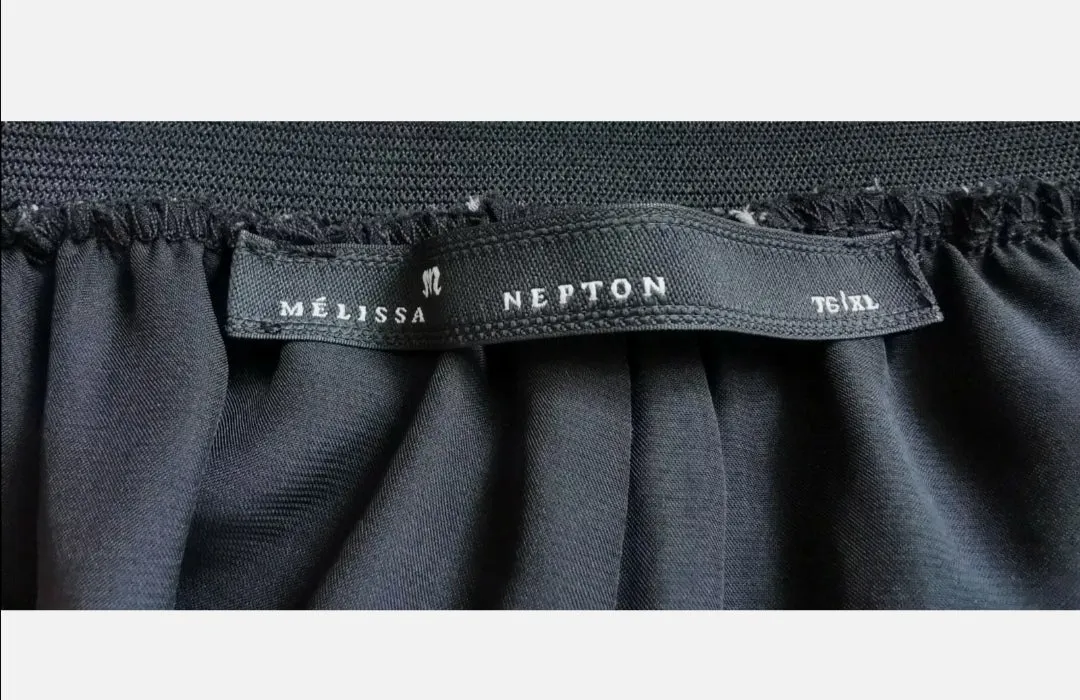 WOMEN'S SIZE XL - MELISSA NEPTON, Designer Fashion, Chiffon Skirt NWT B46