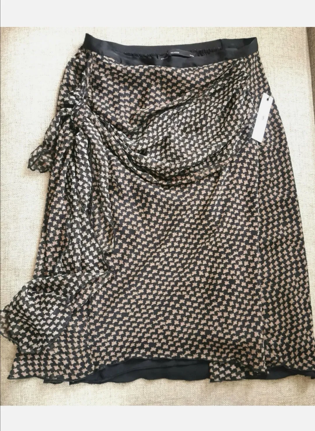 WOMEN'S SIZE XL - MELISSA NEPTON, Designer Fashion, Chiffon Skirt NWT B46
