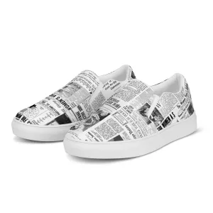 Women's Suffrage Women’s slip-on canvas shoes