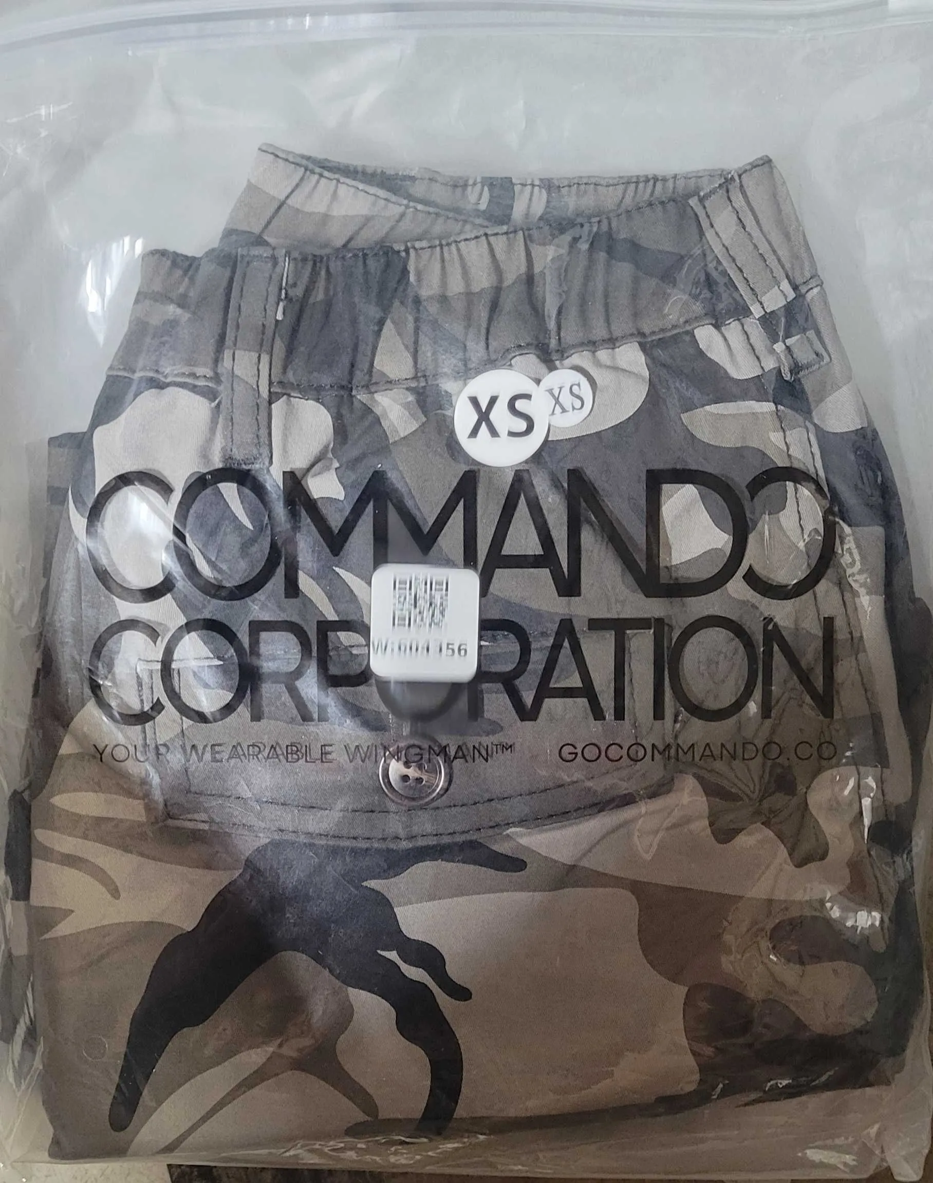 WOOF Freeball Chino™ Men’s Short Commando Camo Shorts, 6 inch Inseam, Mesh-Lined  - XS,Urban Camo