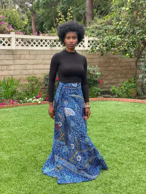 Wrap Skirt Full-Length "Oti"