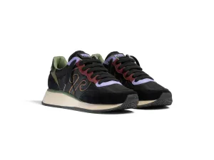 WUSHU M503 W Master Sport i sort og burgunder.