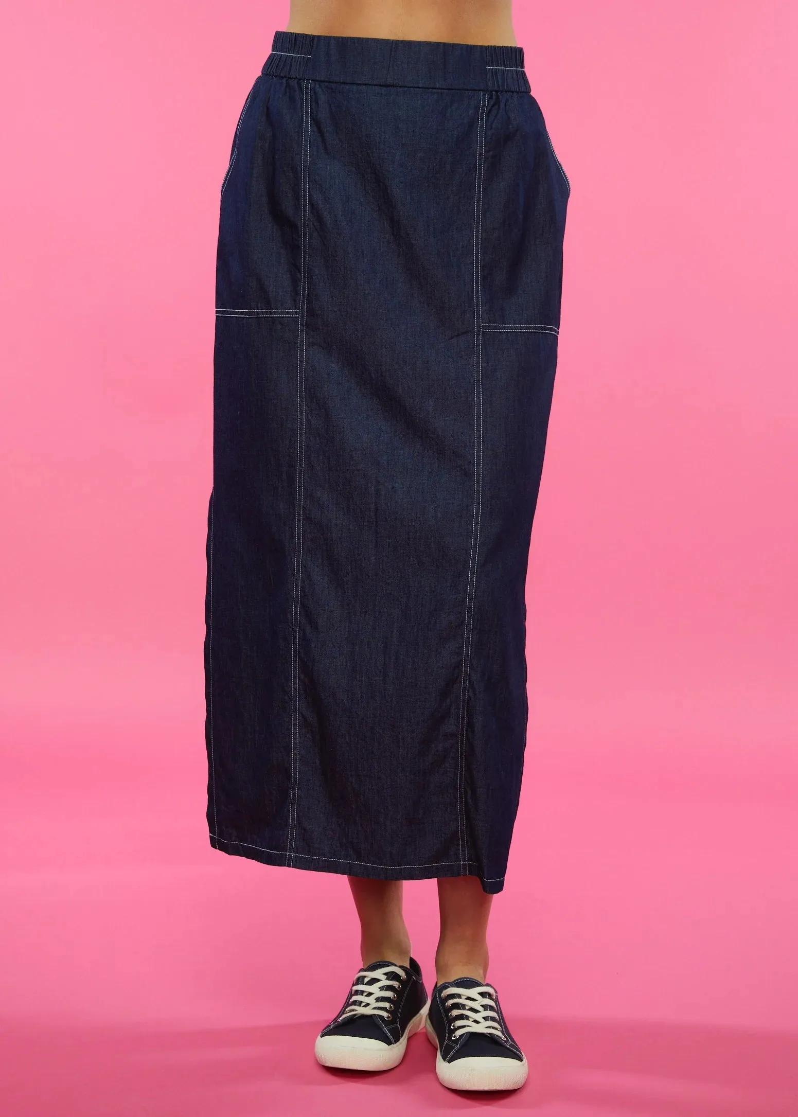 Zaket & Plover Denim Skirt, Style #ZP6457U